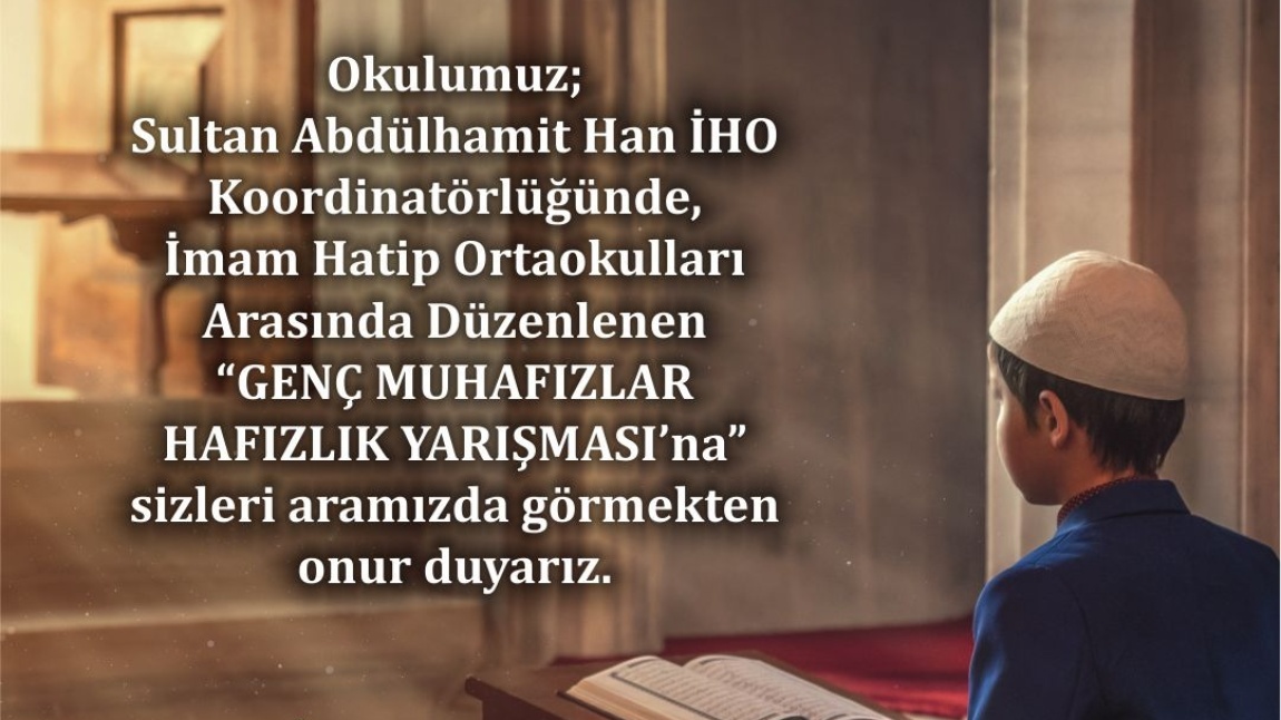 GENÇ MUHAFIZLAR HAFIZLIK YARIŞMASI